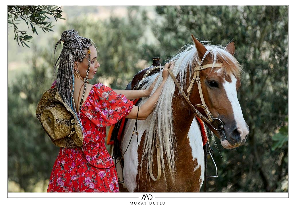 Gelin damat at fotoğrafları, at pozu gelin damat izmir,