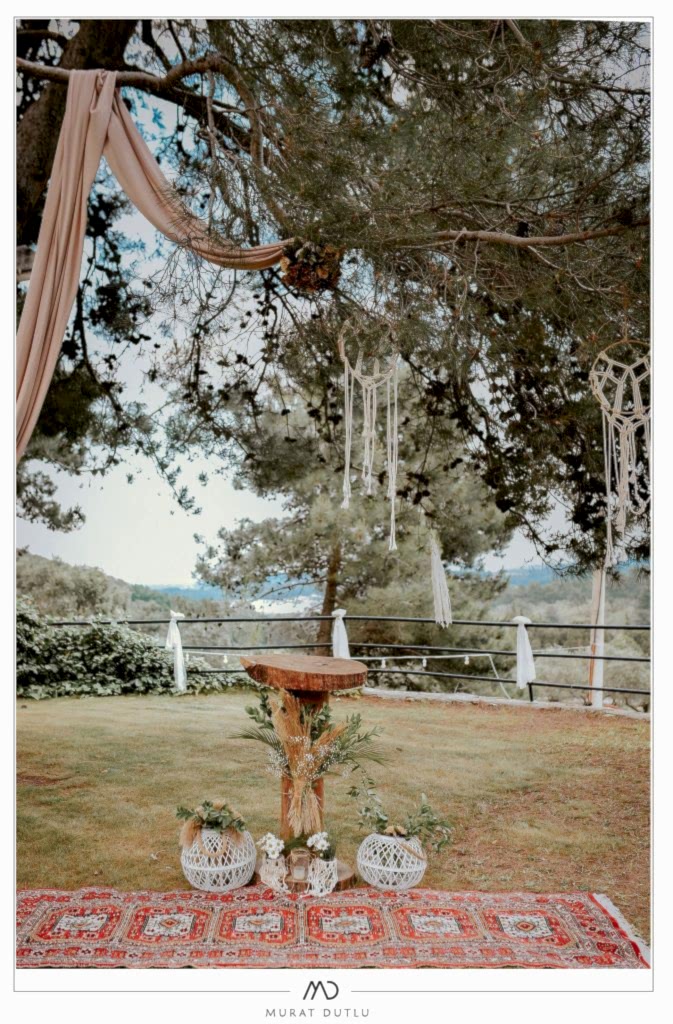 Nikah masası süsleme fotoğraf çekimi, çeşme nikah fotoğrafçısı